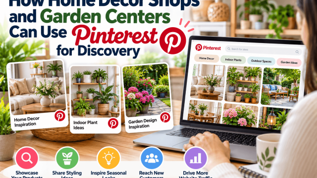 How Home Decor Shops and Garden Centers Can Use Pinterest for Discovery