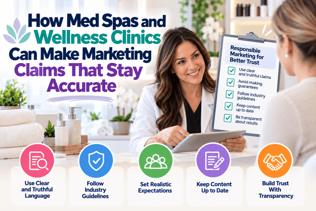 How Med Spas and Wellness Clinics Can Make Marketing Claims That Stay Accurate