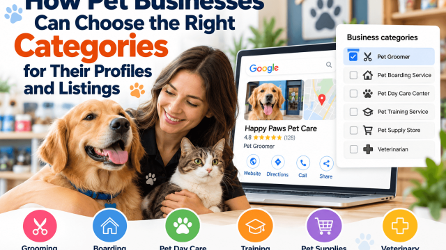 How Pet Businesses Can Choose the Right Categories for Their Profiles and Listings